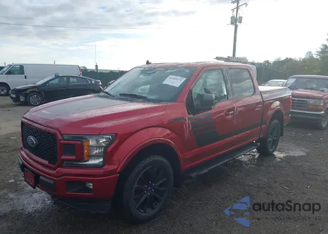 2019 Ford F150 Supercrew из США, поврежденный, VIN 1FTEW1EP6KFA08913